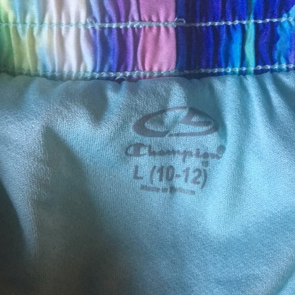 Champion C9 Girls Watercolor Running Shorts - Picture 2 of 3